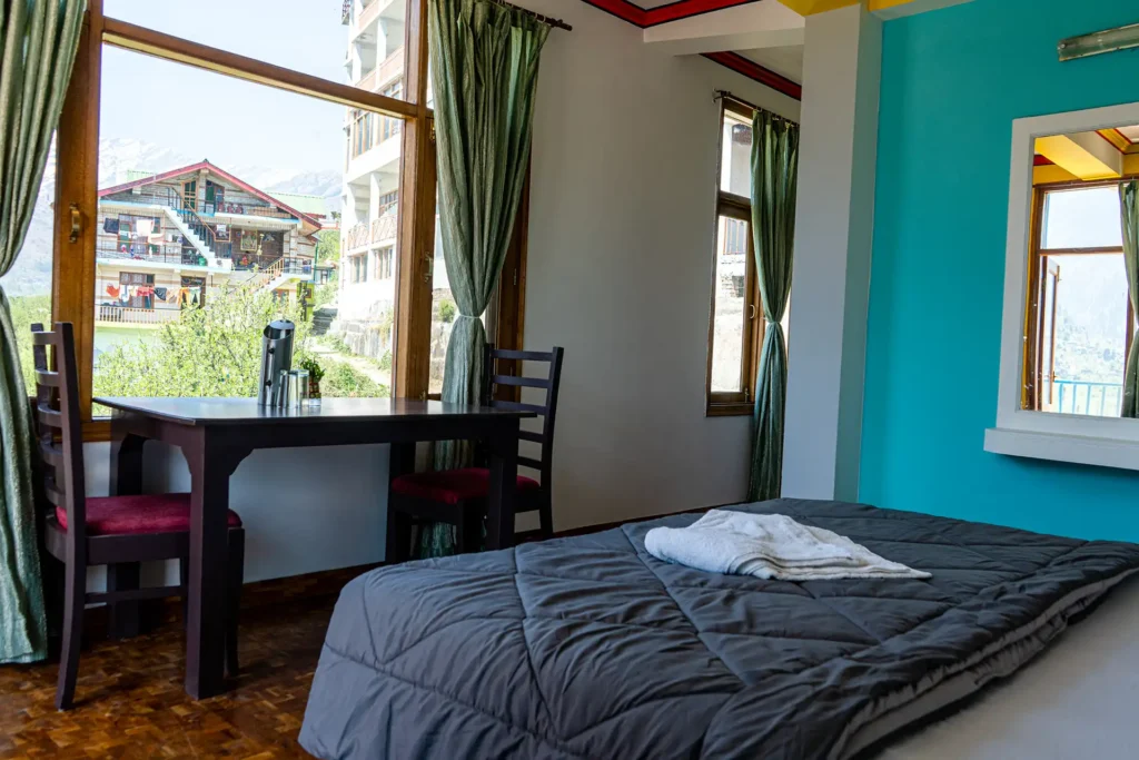 Window view from the hotel room